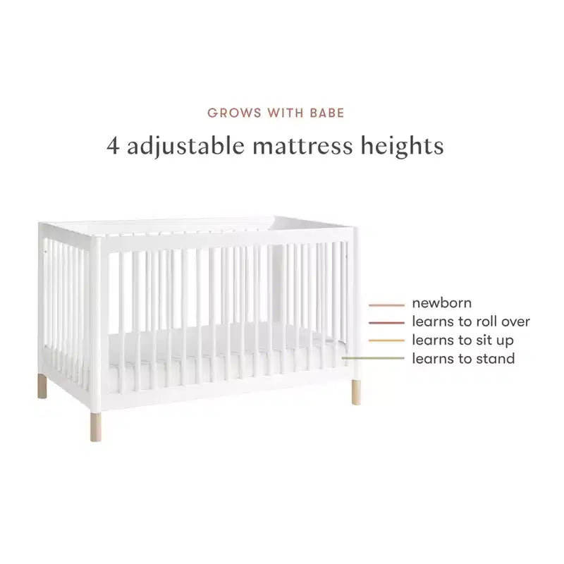 Babyletto Gelato 4-in-1 Convertible Crib with Toddler Bed Conversion Kit