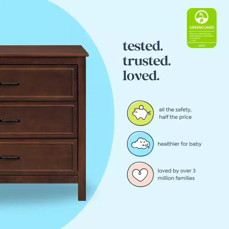 daVinci Charlie 3-Drawer Dresser