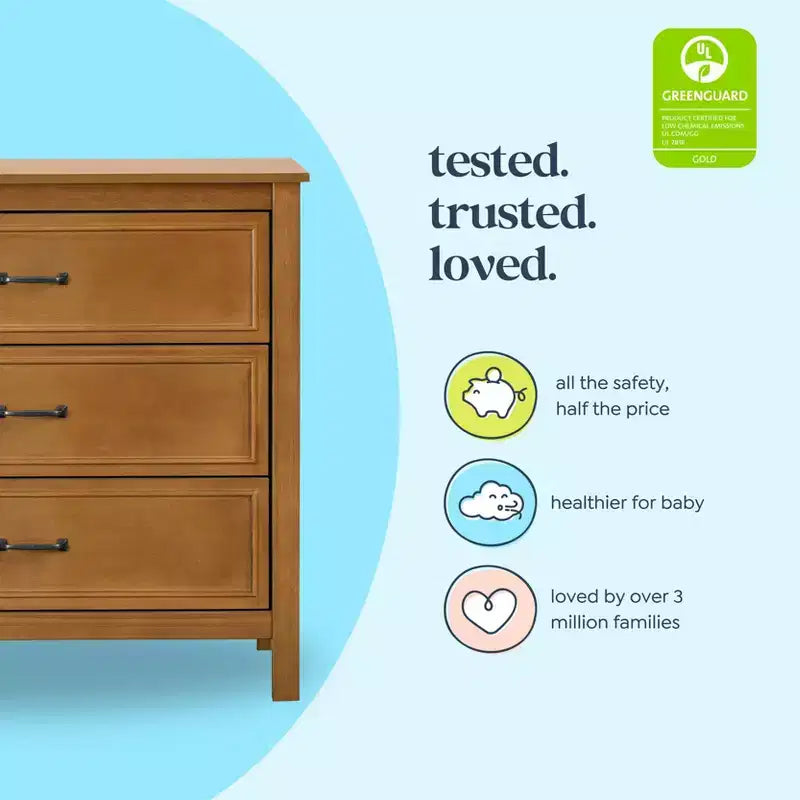 daVinci Charlie 3-Drawer Dresser