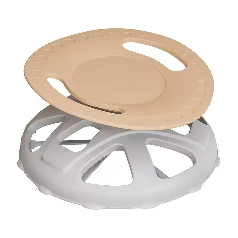 Chaise pivotante sensorielle COZONY pour enfants, chaise tournante avec poignée de sécurité et base antidérapante, chaise d'équilibre pour la coordination corporelle et la concentration
