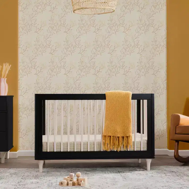 Babyletto Lolly 3-in-1 Convertible Crib with Toddler Bed Conversion Kit