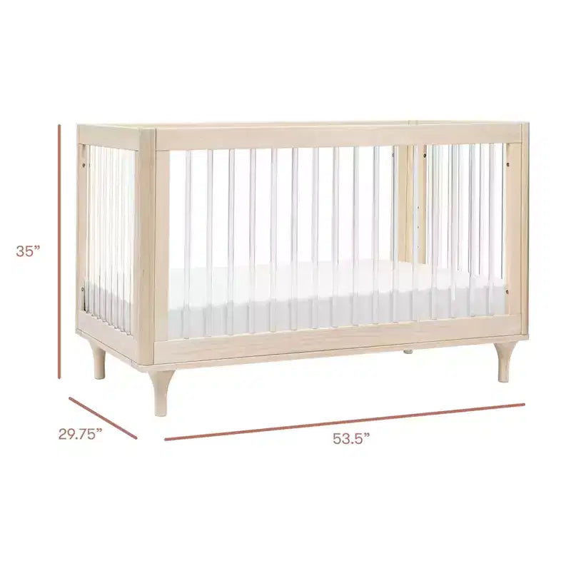 Babyletto Lolly 3-in-1 Convertible Crib with Toddler Bed Conversion Kit
