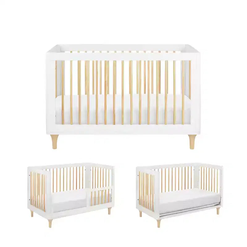 Babyletto Lolly 3-in-1 Convertible Crib with Toddler Bed Conversion Kit