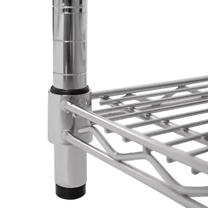 Seville Classics UltraDurable 5-Tier NSF Steel Wire Shelving Unit, 36 W x 24 D x 75 H