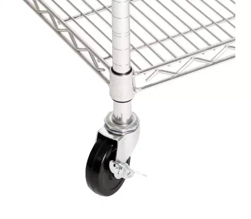 Seville Classics UltraDurable 5-Tier NSF Steel Wire Shelving Unit, 36 W x 24 D x 75 H