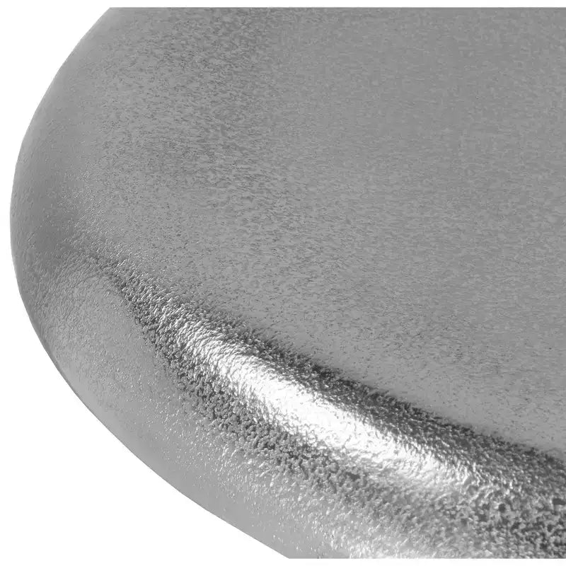 Meridian Furniture,Clara Silver Aluminum Counter/Bar Stool