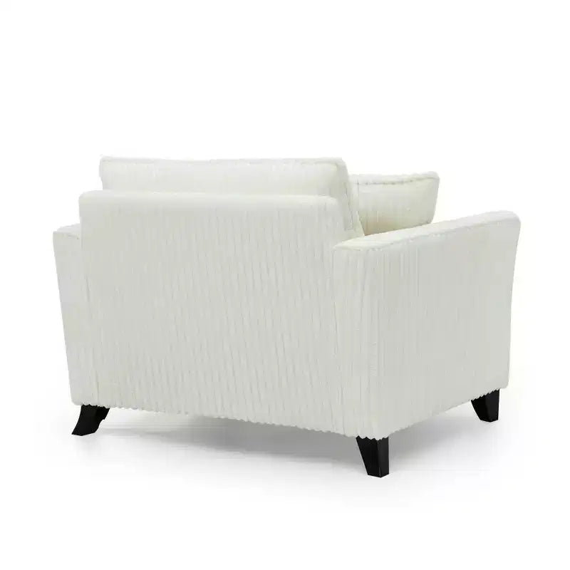 EHMKNP Plush Single-Seater Armchair with Soft Cushion, Backrest & Armrests | Perfect for Living Room & Bedroom