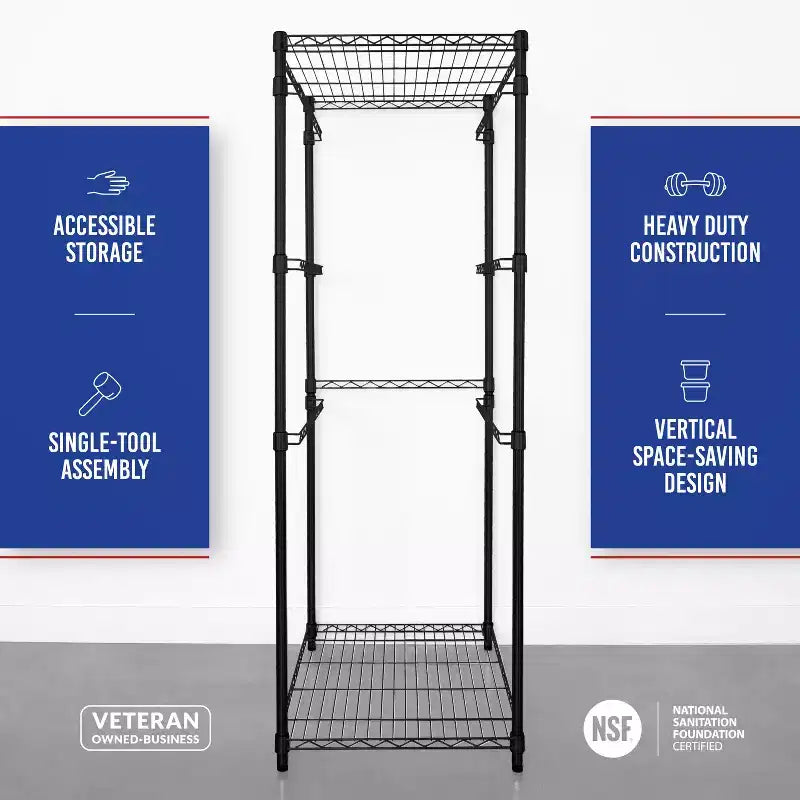 SafeRacks 27 Gallon Bin Rack