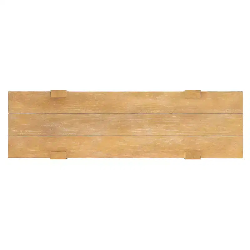 Luxystar Rustic Wood Console Table with Hidden Drawer and Side Power Outlet for Entryways, Living Rooms and Home Offices