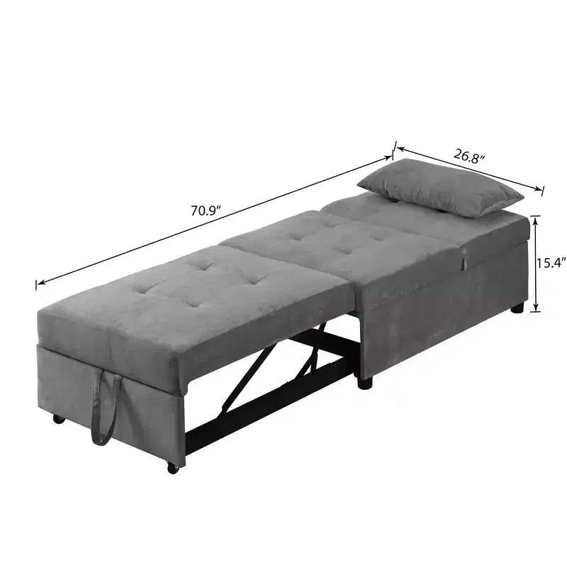 Sofa Bed Bed Convertible Chair Recliner Sofa Stool Guest Sofa Chair for Bedroom Living Room