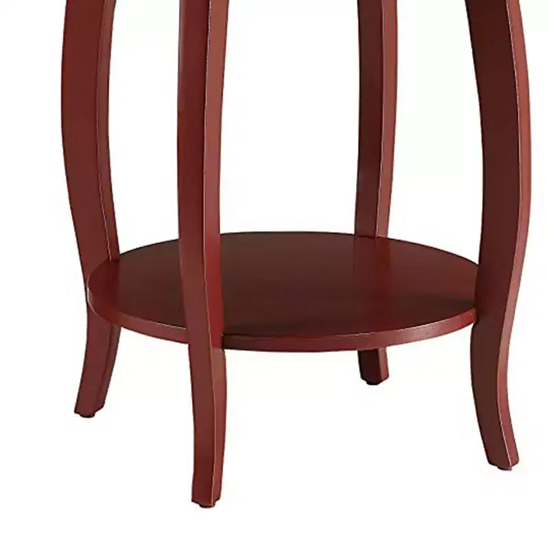 Royal Hampton Side Table, Red