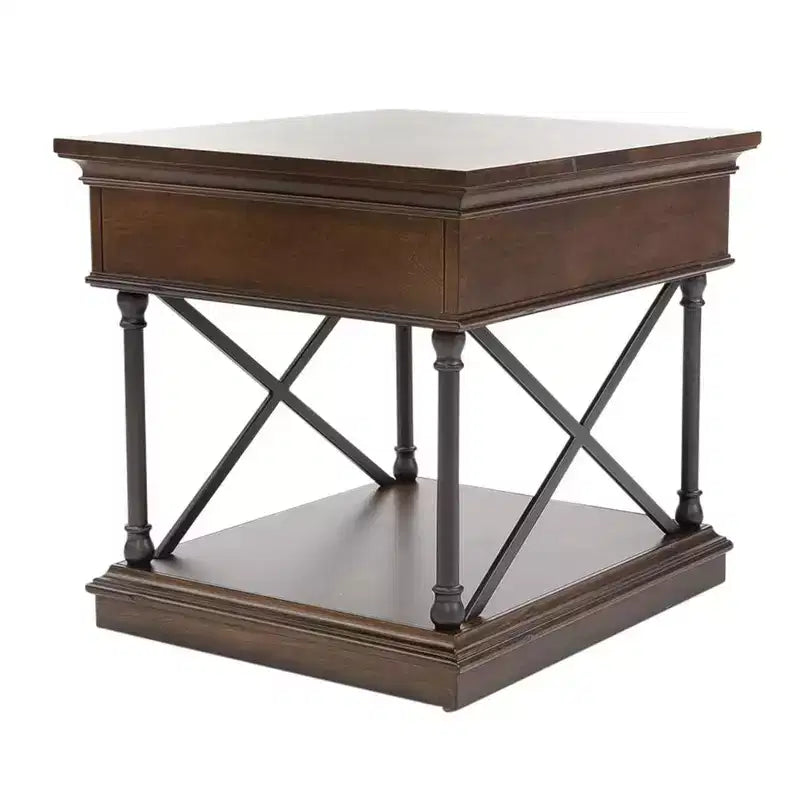 Liberty Furniture,Tribeca Drawer End Table in Cordovian Brown