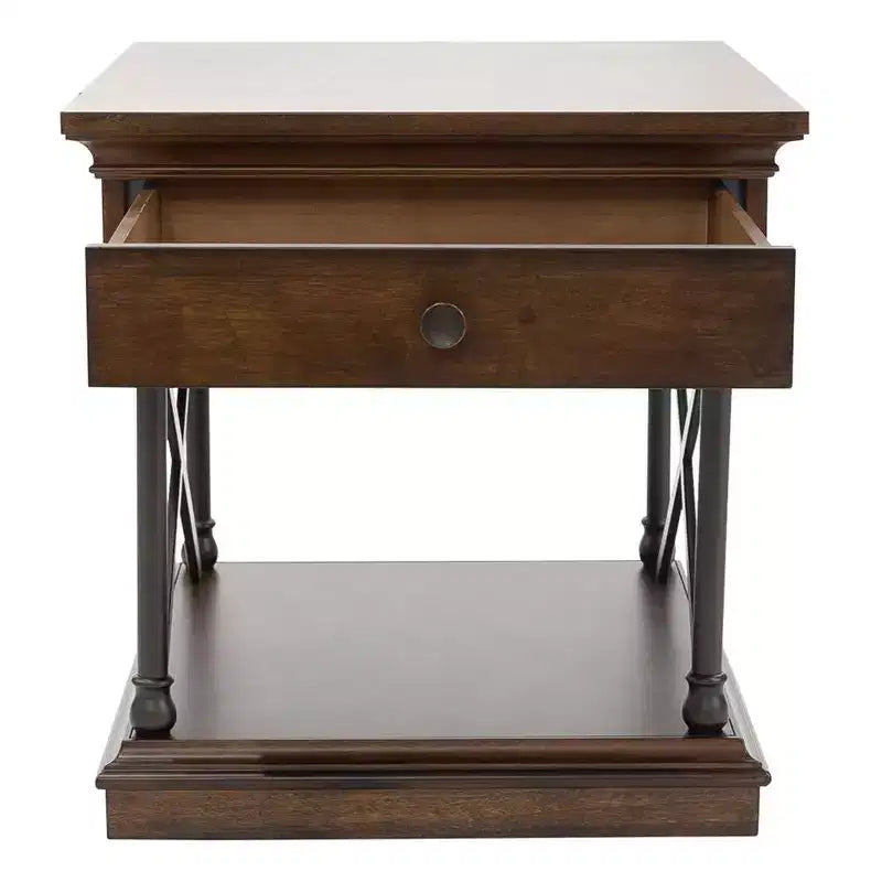Liberty Furniture,Tribeca Drawer End Table in Cordovian Brown