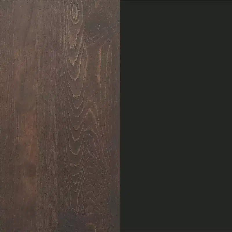 Flash Furniture Bennett Dessus de table commercial carré en bois massif avec pied en X en fonte résistant à la rouille de 76,2 x 76,2 cm pour table à manger