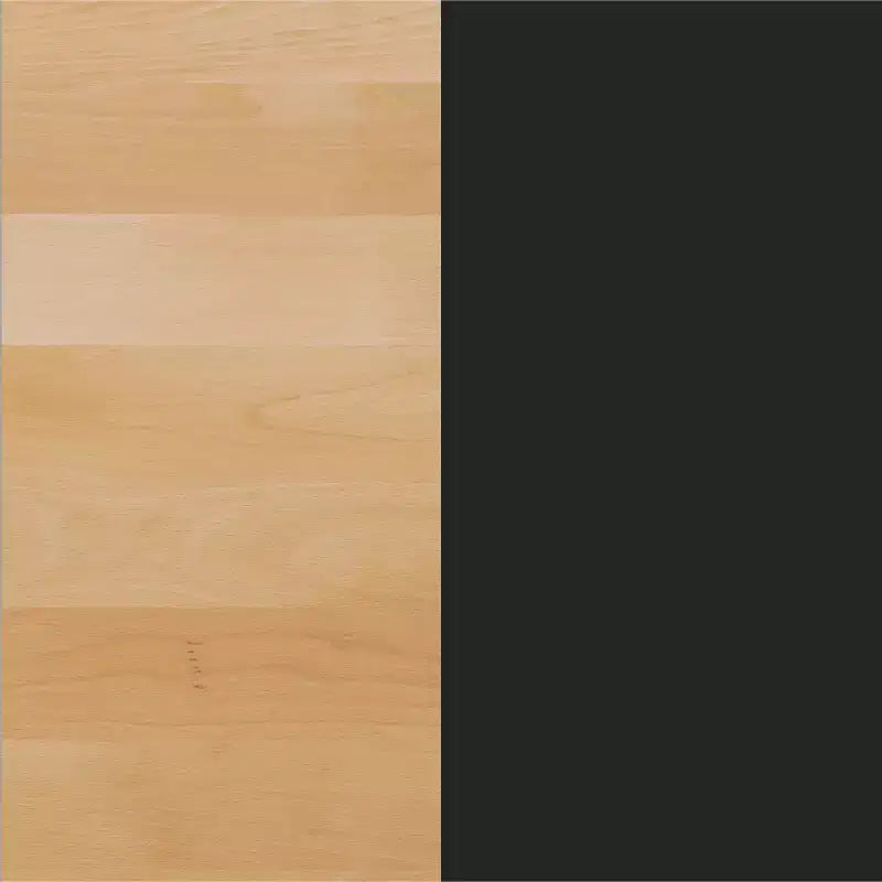 Flash Furniture Bennett Dessus de table commercial carré en bois massif avec pied en X en fonte résistant à la rouille de 76,2 x 76,2 cm pour table à manger