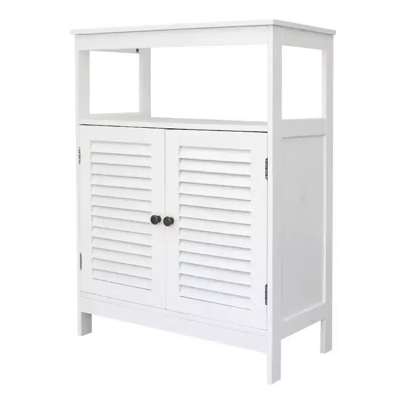 Karl Home31.5in Two-Door Bathroom Cabinet White