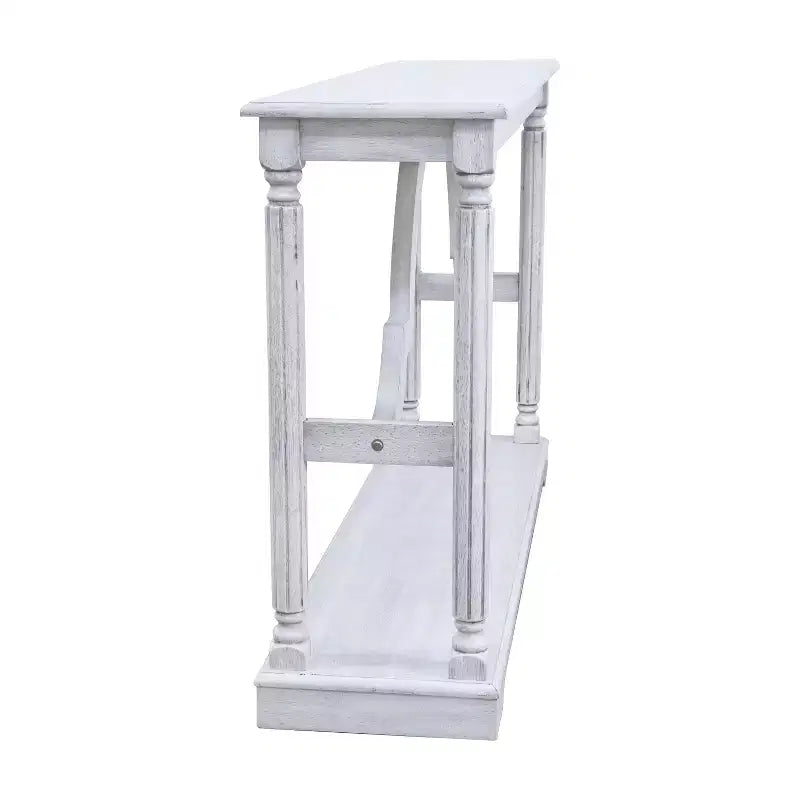 Galano Wood Console Table with Lower Shelf 45.9 W x 11.8 D x 29.9 H
