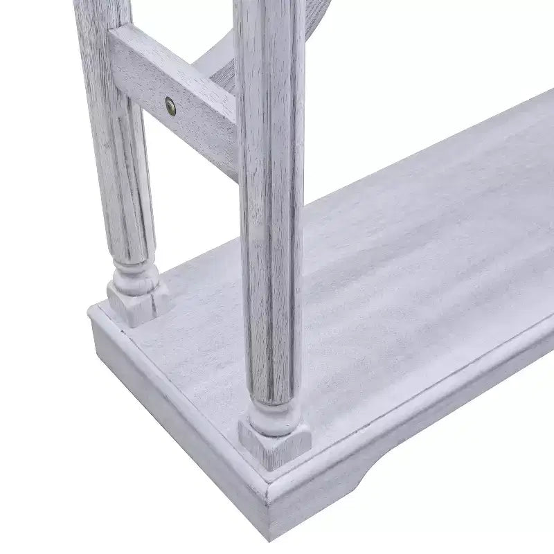 Galano Wood Console Table with Lower Shelf 45.9 W x 11.8 D x 29.9 H