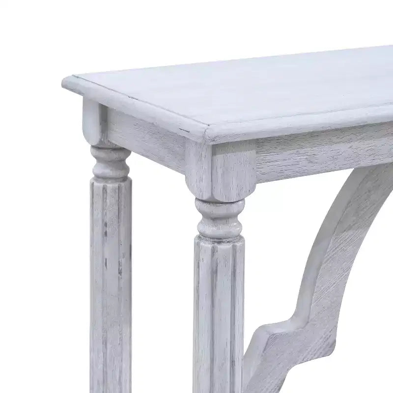 Galano Wood Console Table with Lower Shelf 45.9 W x 11.8 D x 29.9 H