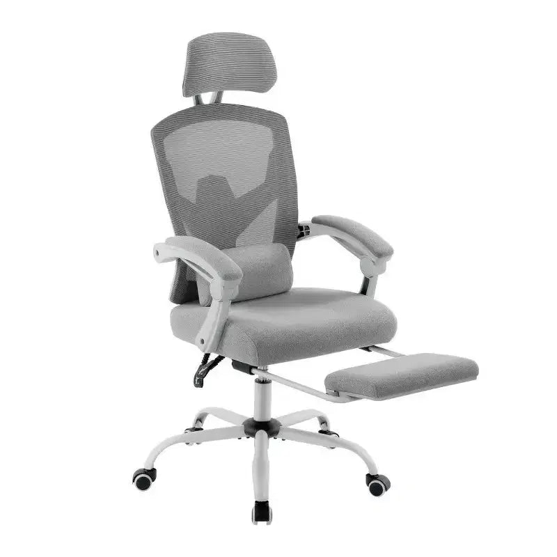 TUYOHW Ergonomic Office Chair with Footrest,High Back Mesh Desk Chair with Adjustable Headrest & Lumbar Support for Home Office,275LB Capacity