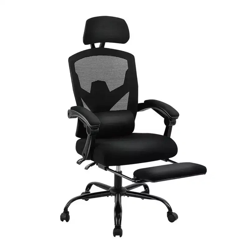 TUYOHW Ergonomic Office Chair with Footrest,High Back Mesh Desk Chair with Adjustable Headrest & Lumbar Support for Home Office,275LB Capacity
