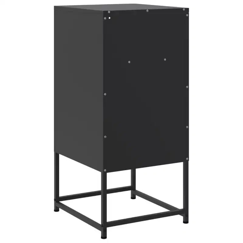 vidaXL Bedside Cabinet Nightstand Side End Table Home Bedroom Furniture Steel