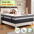 Medium Firm 14 Queen Gel Memory Foam Mattress, CertiPUR-US Certified