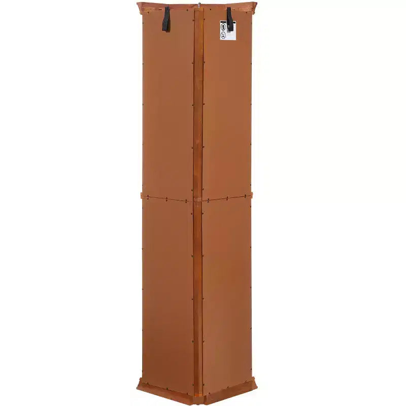 Pensile da bagno a specchio impermeabile, specchio integrato in MDF con 1 ripiano
