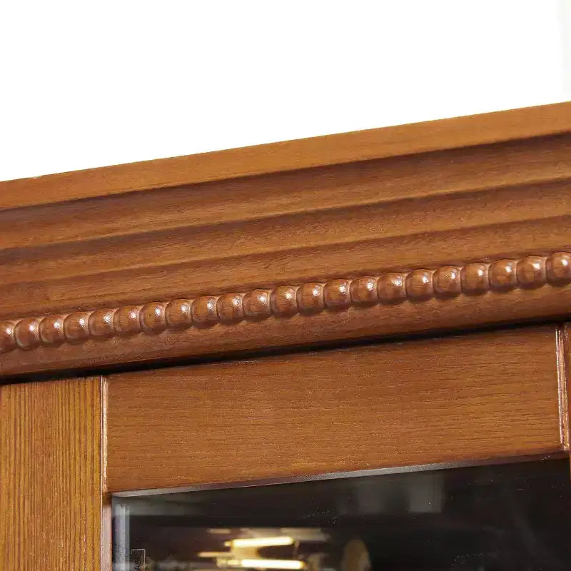 Pensile da bagno a specchio impermeabile, specchio integrato in MDF con 1 ripiano