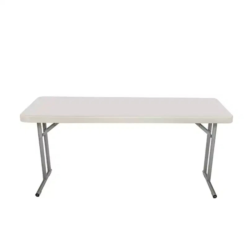 Tavolo da banchetto pieghevole resistente 18x60", antigraffio e resistente al calore, capacità 317 kg.