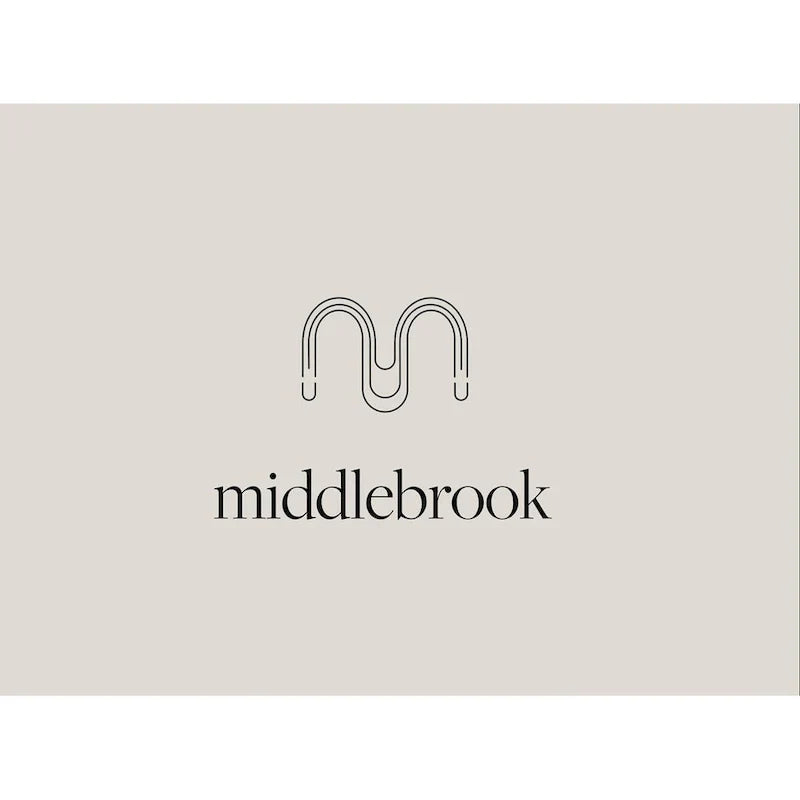 Mobile TV Middlebrook Cassandra da 58 pollici con motivo bookmatch