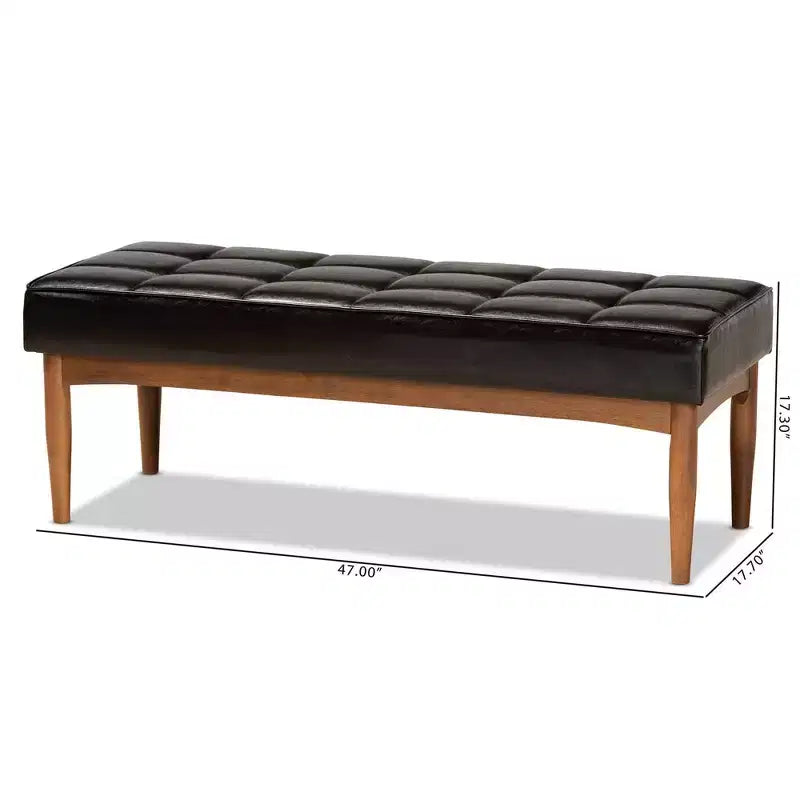 Pouf da pranzo in legno massello