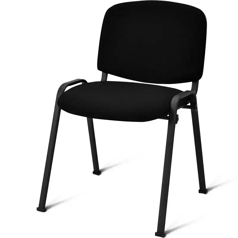 Costway Set of 10 Office Guest Chair Stackable Reception Chair Waiting Conference Room