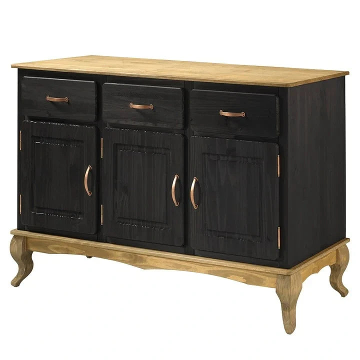 Credenza in legno verde